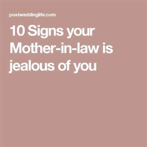 my sexy mother in law|7 Signs Your Mother